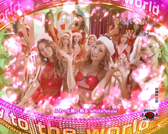 Pぱちんこ乗物娘 with CYBERJAPANDANCERS 2nd season CJDモード中の演出 予告・リーチ演出