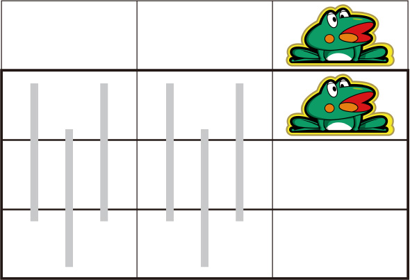 スマスロニューパルサーBT 打ち方 通常時の打ち方(逆押し/カエル狙い)