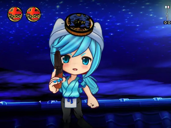 PAナナシー～お江戸77ver.～ リーチ演出 キャラSPリーチ