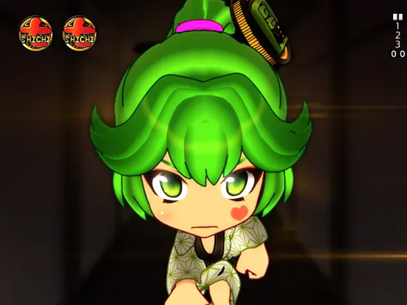 PAナナシー～お江戸77ver.～ リーチ演出 キャラSPリーチ