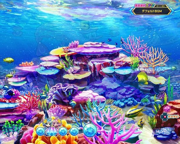 Pスーパー海物語IN沖縄6 モード共通の演出 予告・リーチ演出