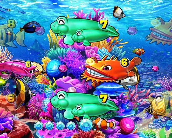 Pスーパー海物語IN沖縄6 海モード中の演出 予告・リーチ演出