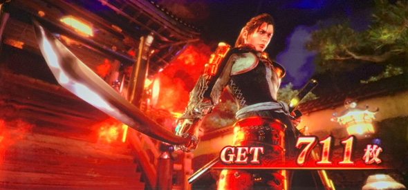 スマスロ 鬼武者3 演出 (SUPER)BIG BONUS終了画面について