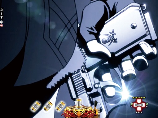 Pブラックラグーン4 EXTRA BULLET 129ver. 予告演出 先読み予告