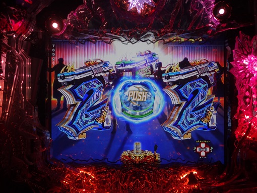 Pブラックラグーン4 EXTRA BULLET 129ver. 予告演出 リーチ後予告