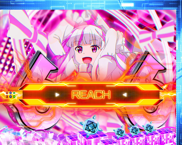 P痛いのは嫌なので防御力に極振りしたいと思います。 予告演出 リーチ後予告