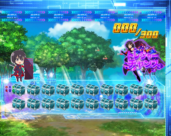 P痛いのは嫌なので防御力に極振りしたいと思います。 大当り中の演出 通常時の大当り演出