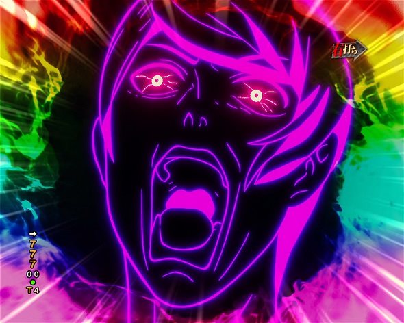 e東京喰種 HYPER喰種RUSH中の演出 リーチ演出