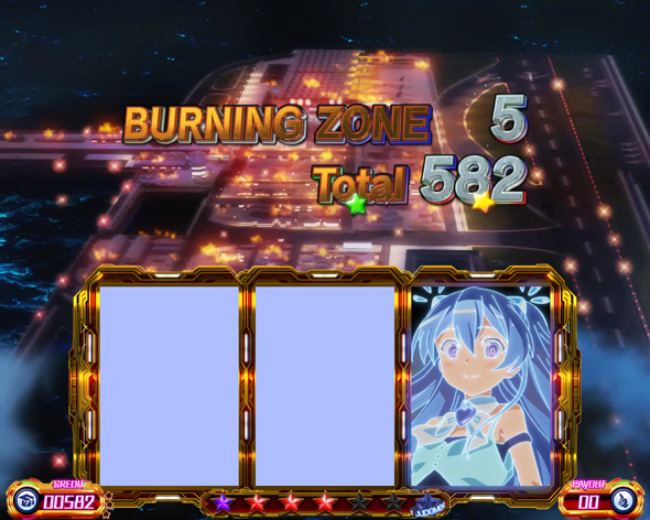 プリズムナナ 演出 (上位)ST終了画面について