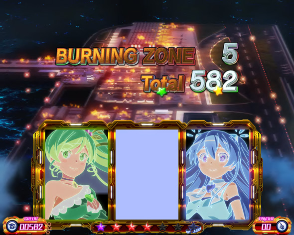 プリズムナナ 演出 (上位)ST終了画面について