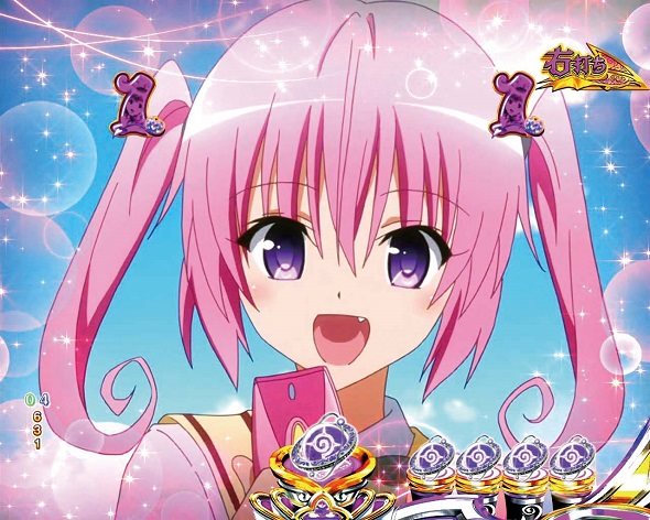 P ToLOVEるダークネス 100ver. 超ハーレムTIME中の演出 リーチ演出