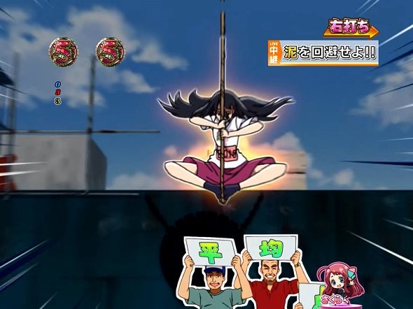 Pゾンビランドサガ サガRUSH(LTチャンス)中の演出 ライブモード中の演出