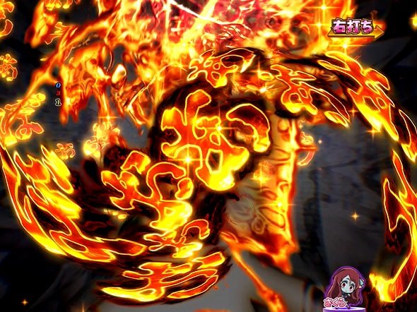 Pゾンビランドサガ サガRUSH(LTチャンス)中の演出 ホラーモード中の演出