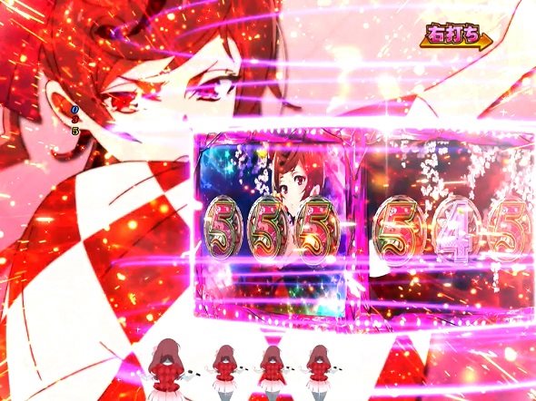 Pゾンビランドサガ 七福ヘドバンRUSH中の演出 予告演出