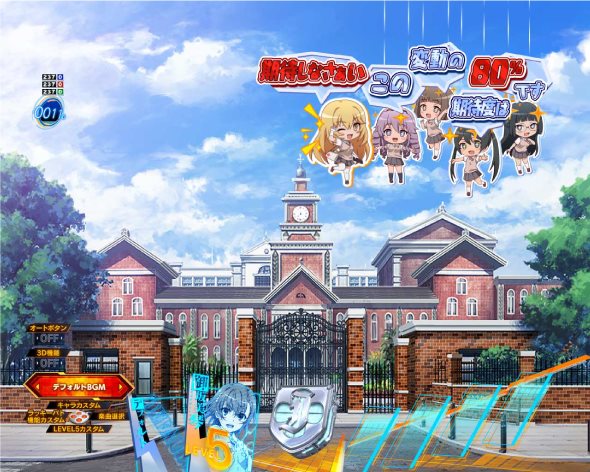 Pとある科学の超電磁砲2 予告演出 リーチ前予告