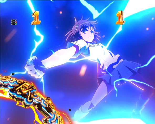 Pとある科学の超電磁砲2 リーチ演出 VSリーチ