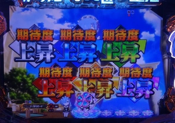 P Re:ゼロから始める異世界生活 鬼がかり 99ver. 予告演出 リーチ前予告