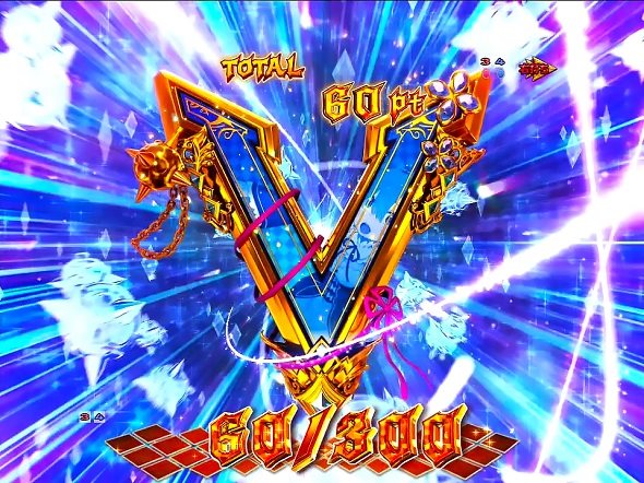 P Re:ゼロから始める異世界生活 鬼がかり 99ver. 大当り中の演出 通常時の大当り演出