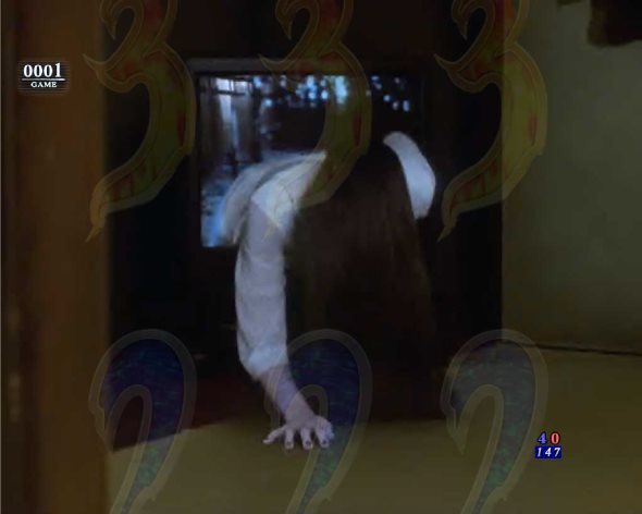 Pリング 呪いの7日間3 甘デジver. リーチ演出 呪いのビデオ全回転