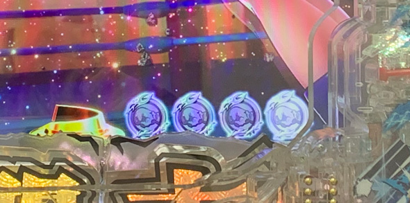 Pリングにかけろ1 K.O.RUSH中の演出 予告演出