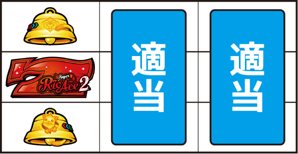 スマスロスーパーリオエース2 打ち方 通常時の打ち方(順押し/赤7狙い)