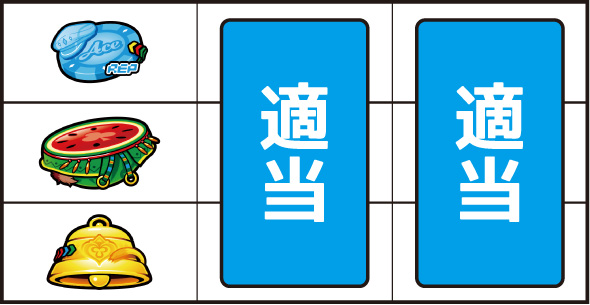 スマスロスーパーリオエース2 打ち方 通常時の打ち方(順押し/赤7狙い)