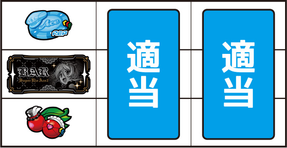 スマスロスーパーリオエース2 打ち方 通常時の打ち方(順押し/BAR狙い)