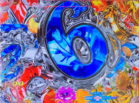Pルパン三世 ONE COLLECTION GOLDEN TIME中の演出 ルパンRUSH中のリーチ演出