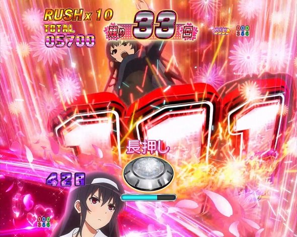 ｅ冴えない彼女の育てかた 冴えてる彼女RUSH中の演出 予告演出