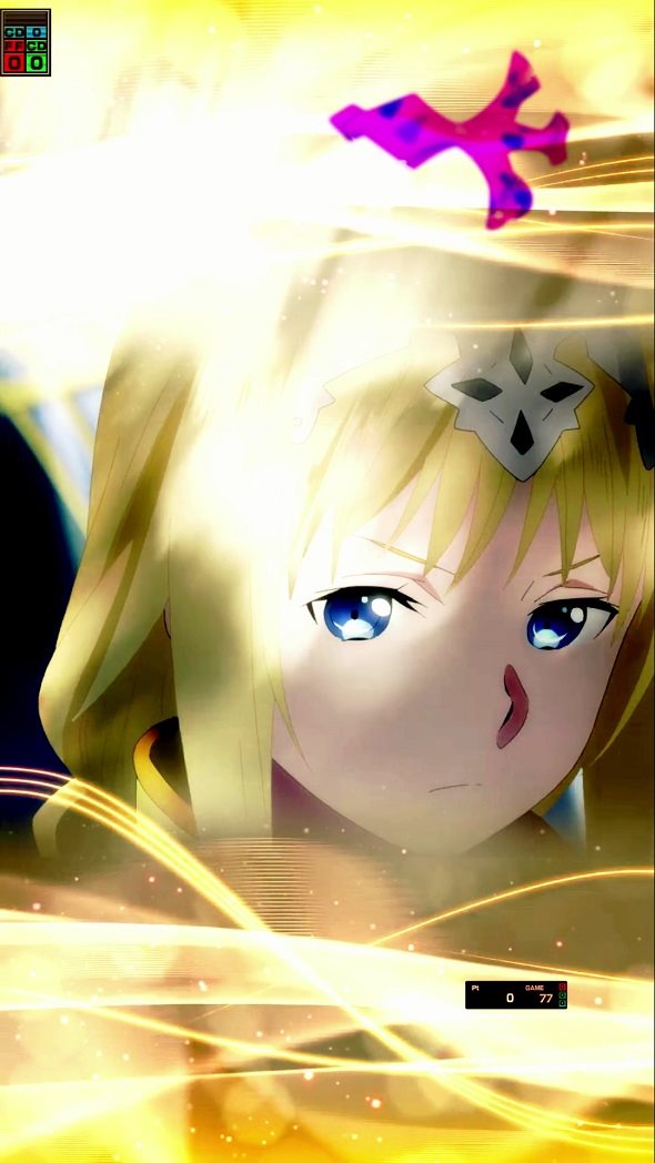 e ソードアート・オンライン アリシゼーション 夜空 リーチ演出 Project Alicizationリーチ