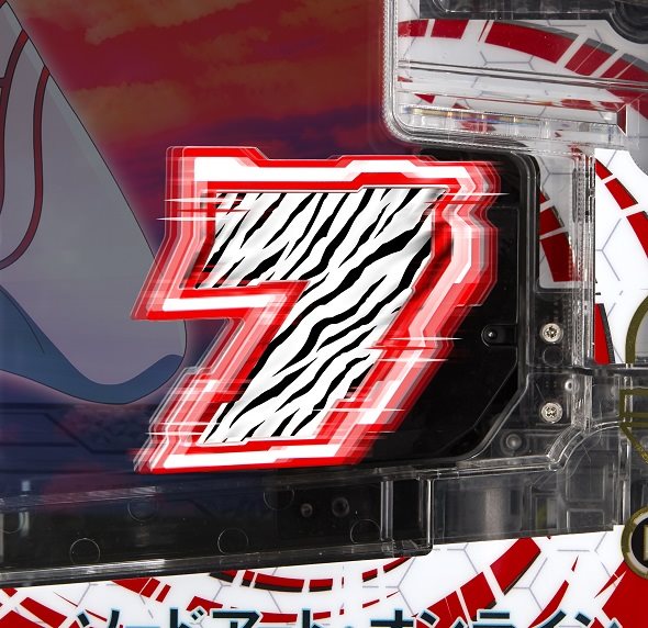 e ソードアート・オンライン 閃光の軌跡 99Ver. 予告演出 リーチ前予告