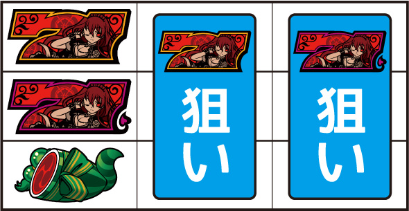 戦国コレクション6 打ち方 通常時の打ち方(順押し/赤7狙い)