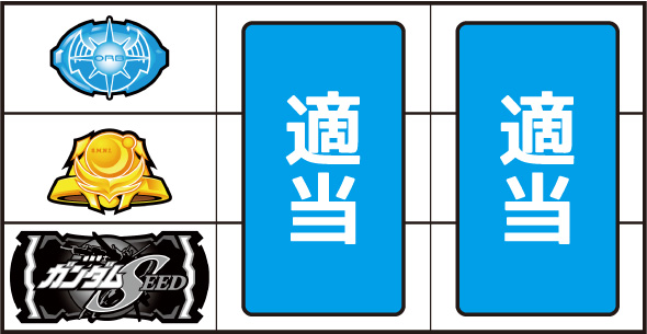 Lパチスロ 機動戦士ガンダムSEED 打ち方 通常時の打ち方