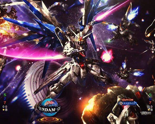 eフィーバー機動戦士ガンダムSEED クライマックス 予告演出 リーチ後予告