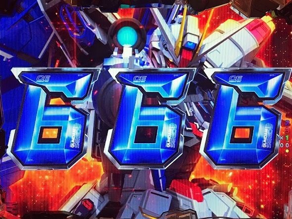 Pフィーバー機動戦士ガンダムSEED LT‐Light ver. 大当り中の演出 通常時の大当り演出