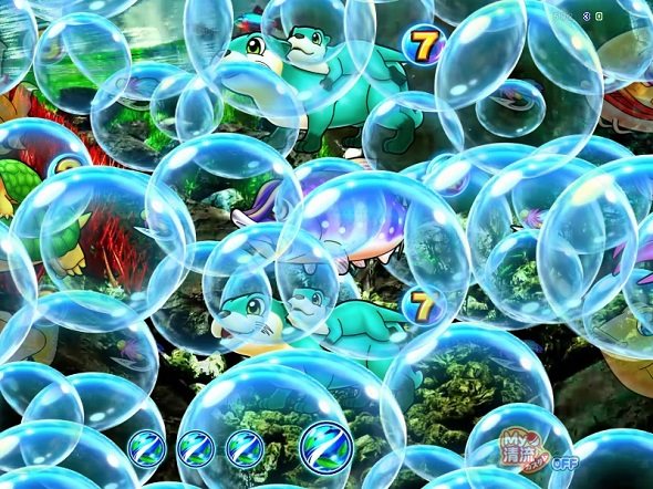 P清流物語4 ヌシを求めて4000匹 清流モード中の演出 予告演出