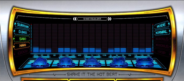 SHAKE BONUS TRIGGER 演出 演出法則(通常時)