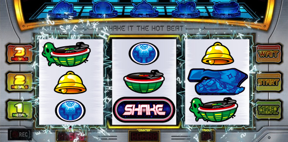 SHAKE BONUS TRIGGER 演出 演出法則(通常時)