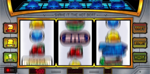 SHAKE BONUS TRIGGER 演出 演出法則(通常時)