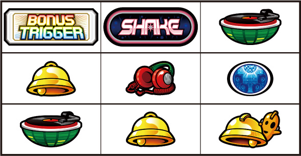 SHAKE BONUS TRIGGER 内部状態関連 特殊役について