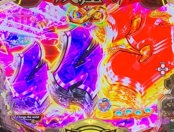 P盾の勇者の成り上がり 盾の勇者のアルティメットタイム中の演出 予告・演出