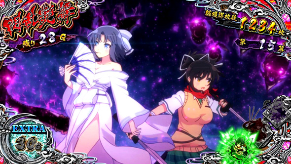 Lパチスロ閃乱カグラ2 SHINOVI MASTER かんたん初打講座 閃乱艶舞(AT)について