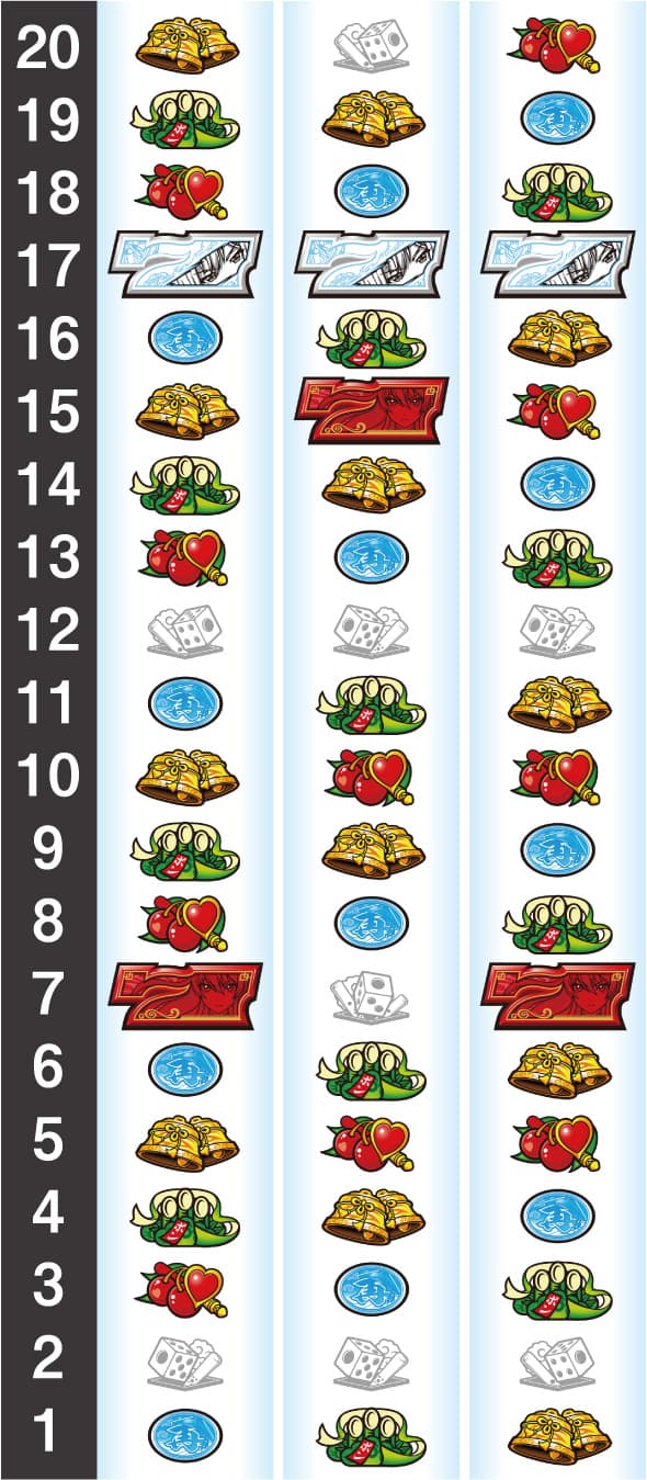 L麻雀物語 リール配列