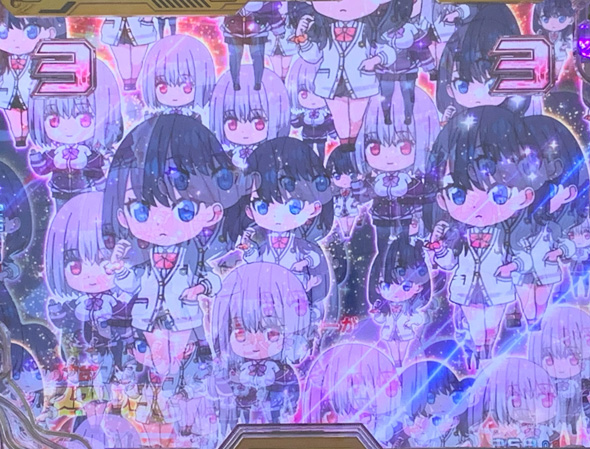 スマパチ SSSS.GRIDMAN 予告演出 リーチ後予告