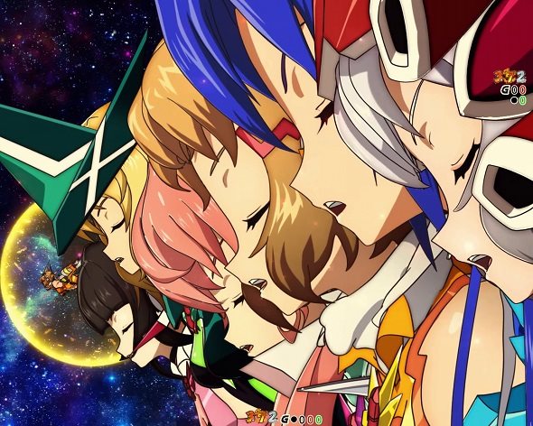 eフィーバー戦姫絶唱シンフォギア4 キャロル ver. 予告演出 リーチ後予告