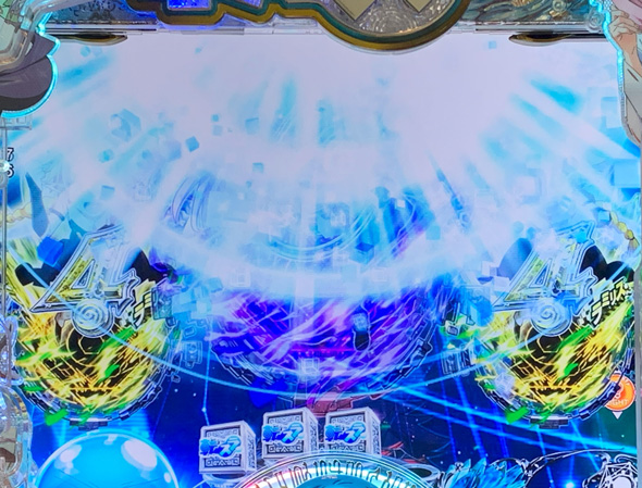 P転生したらスライムだった件 129ver. 予告演出 リーチ後予告