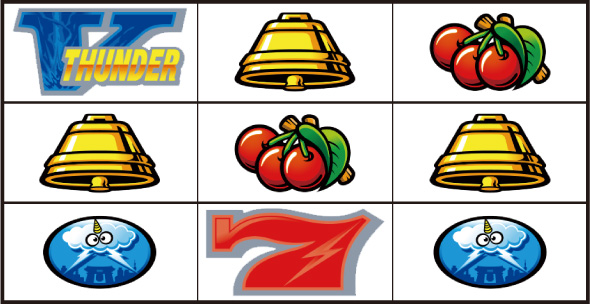 スマスロ サンダーV 打ち方 通常時の打ち方(順押し/⑫番のV狙い)