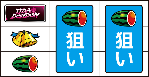てぃだどんどん 打ち方 通常時の打ち方