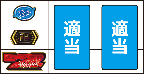 スマスロ 東京リベンジャーズ 打ち方 通常時の打ち方(赤7狙い)