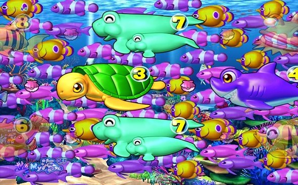 PA海物語3R3 海モード中の演出 予告・リーチ演出